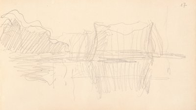 プールビルの網 作： Claude Monet